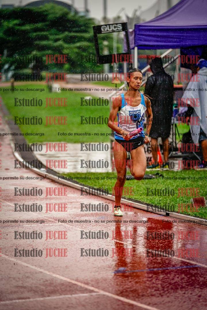 Fotos de las postas 4x400 m de mujeres