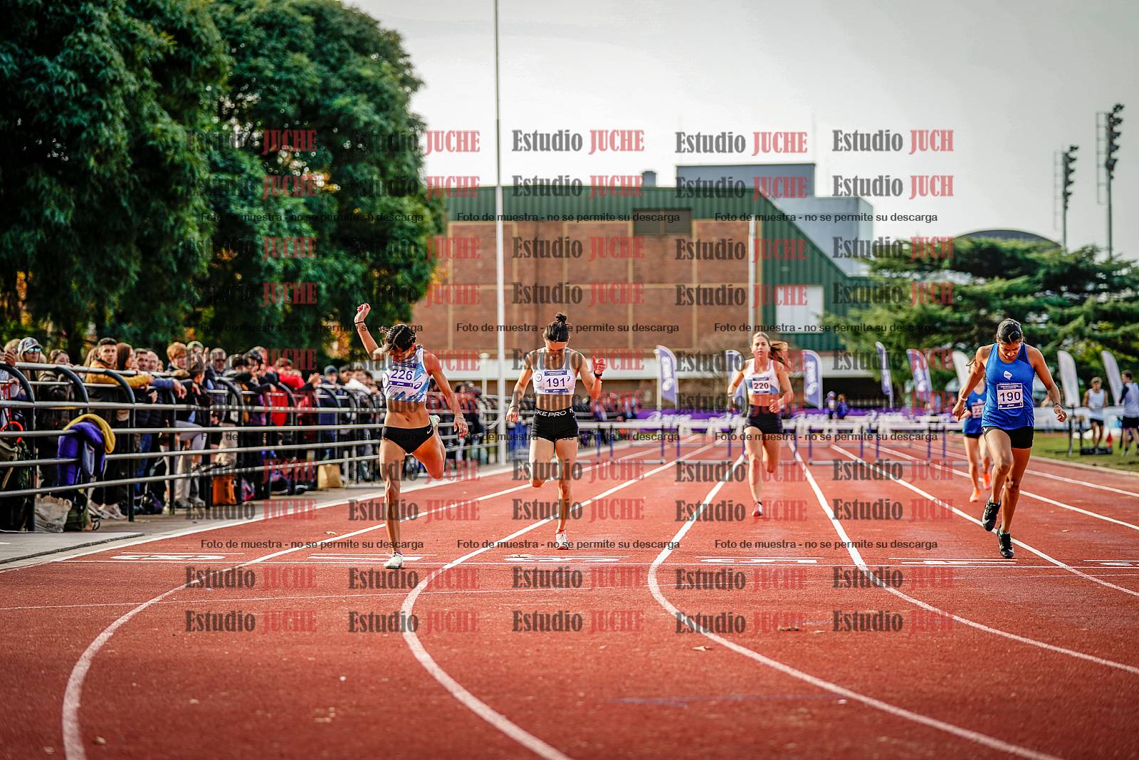 Fotos de los 400 m con vallas de mujeres