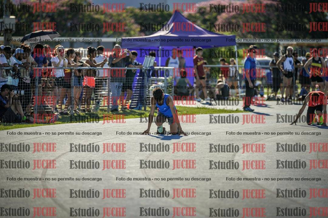 Fotos de los 400 m llanos de varones