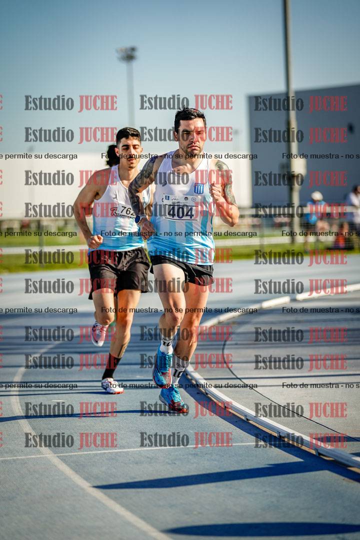 Fotos de los 1500 m llanos de varones