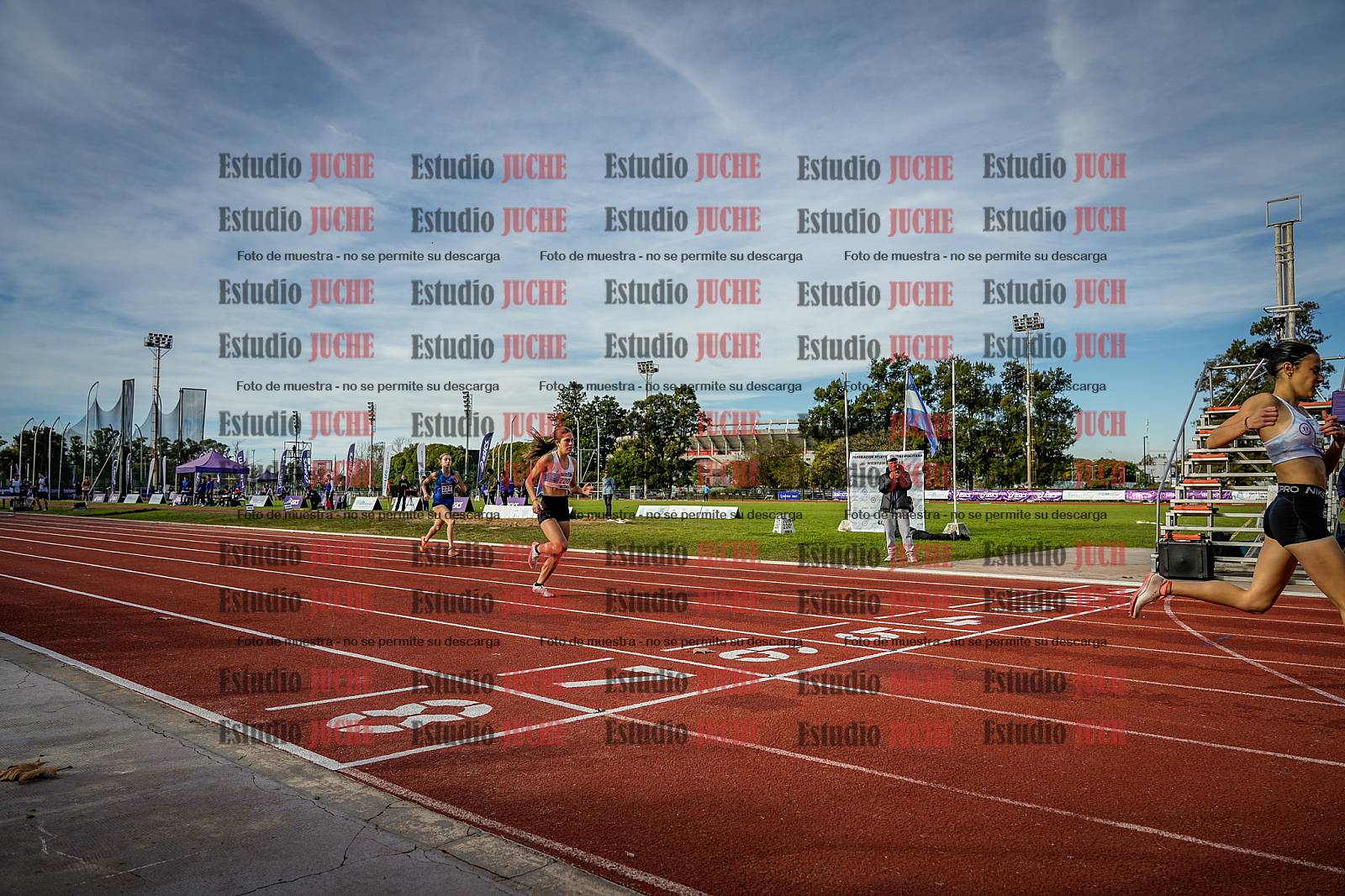 Fotos de los 400 m con vallas de mujeres