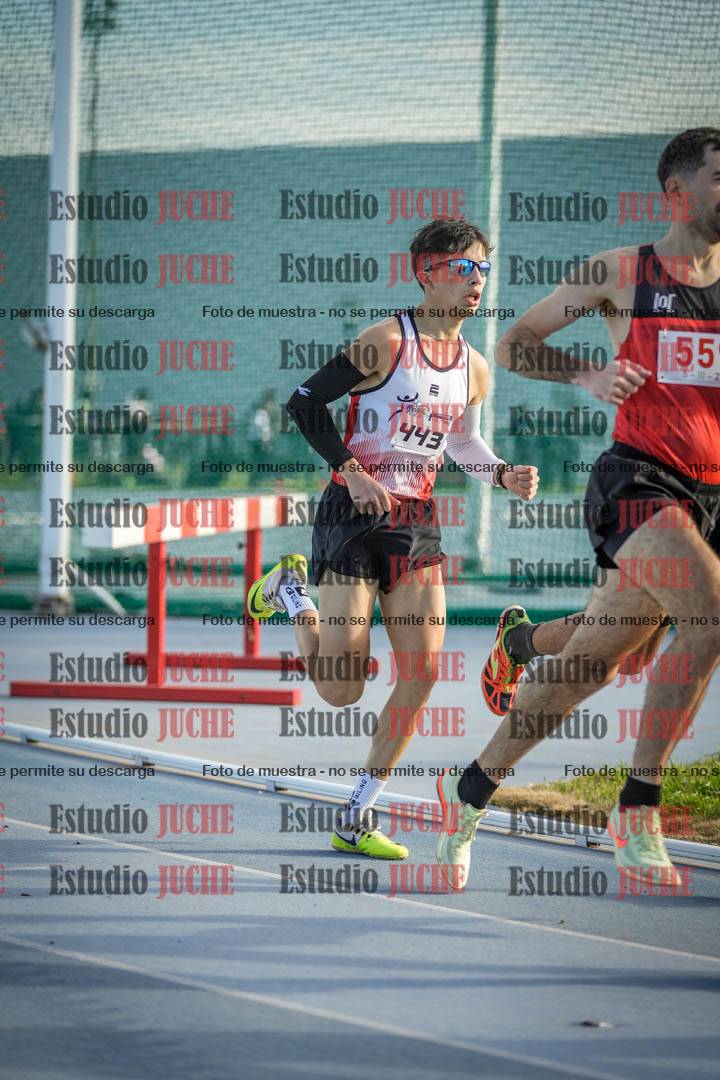 Fotos de los 1500 m llanos de varones