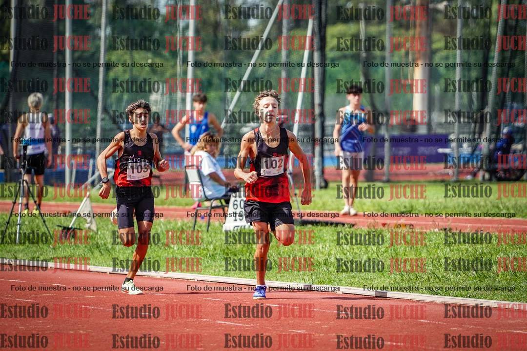 Fotos de los 600 m de varones
