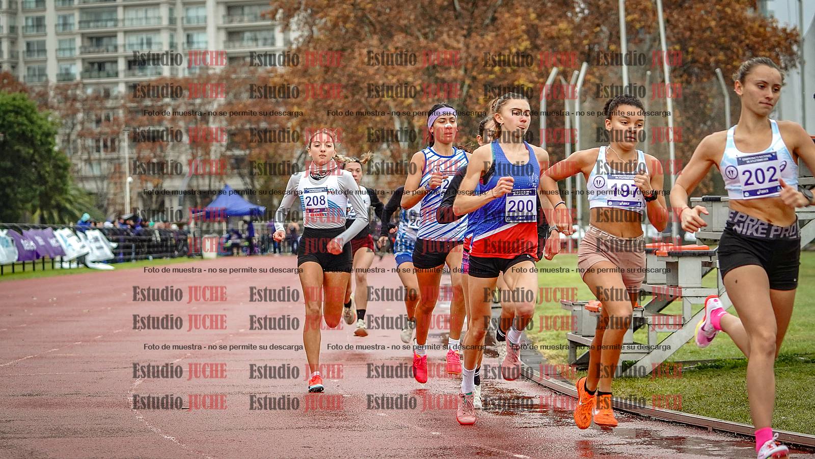 Fotos de los 1500 m llanos de mujeres