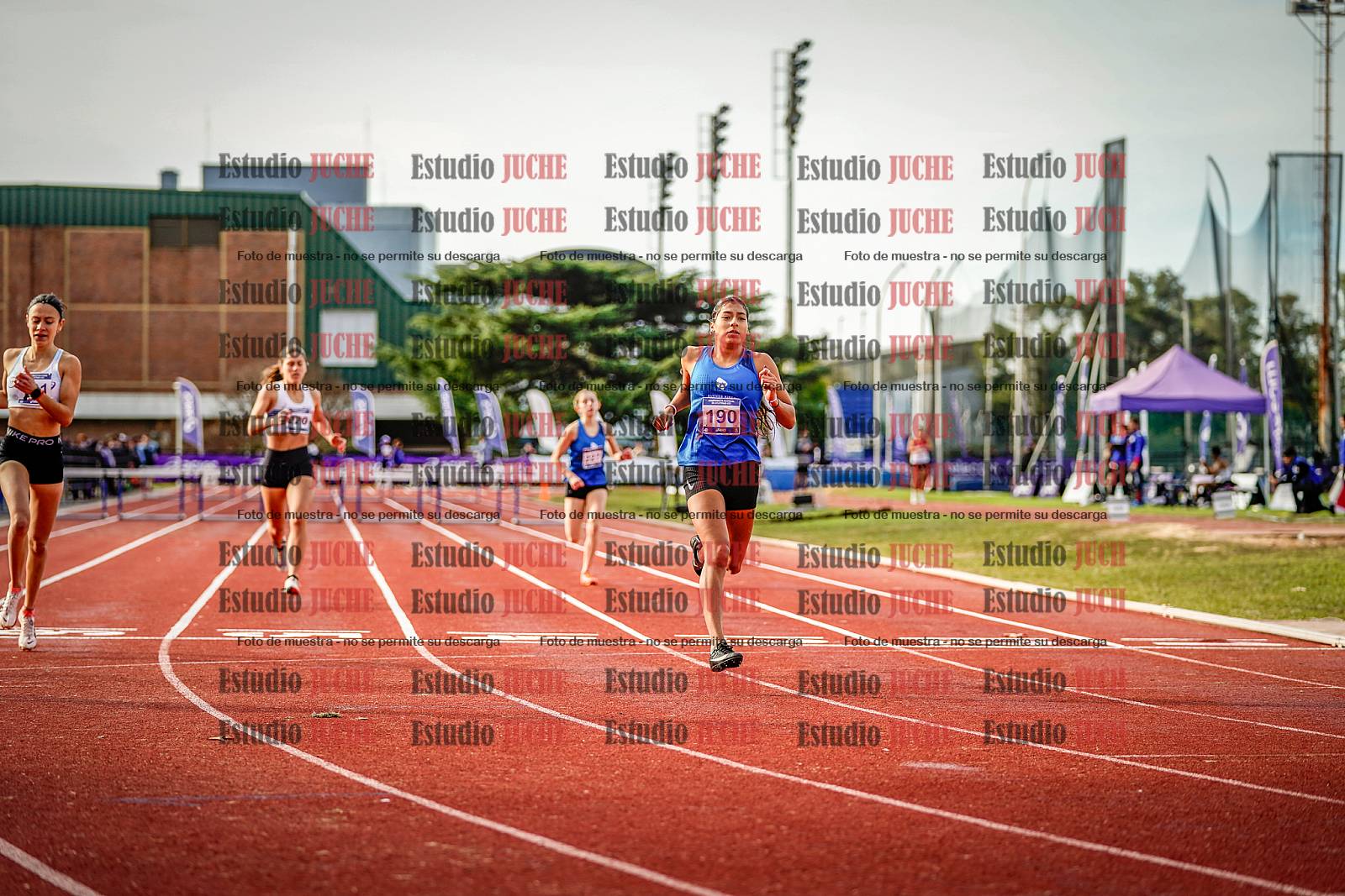 Fotos de los 400 m con vallas de mujeres