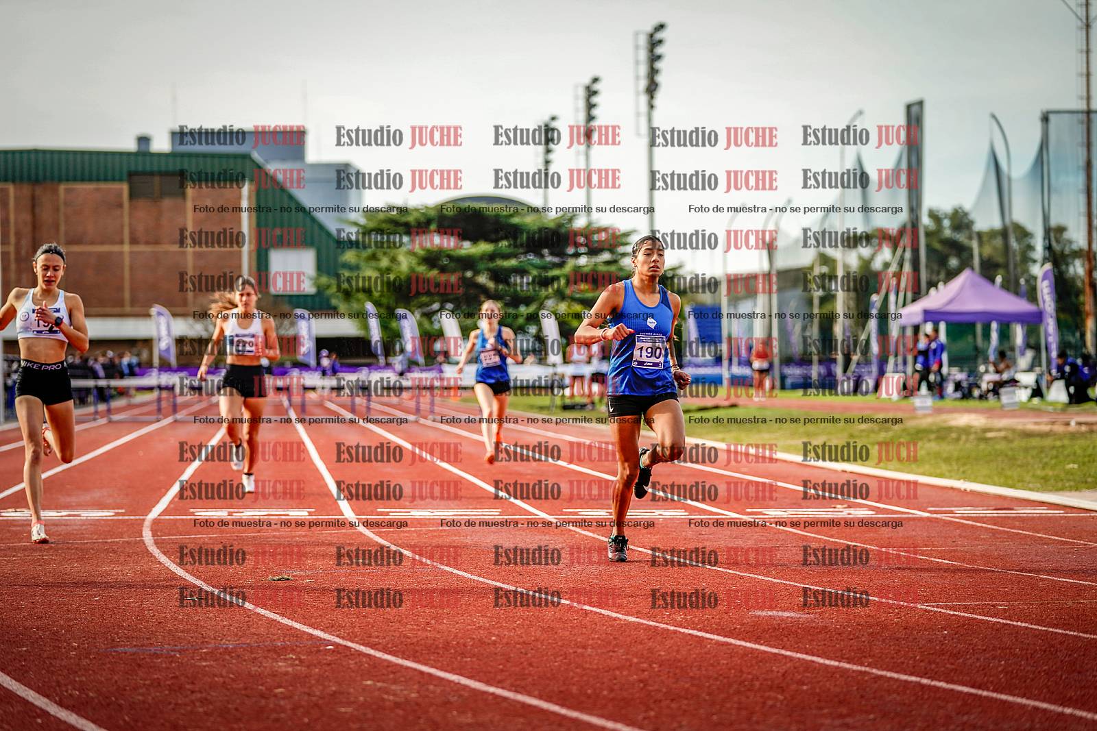 Fotos de los 400 m con vallas de mujeres