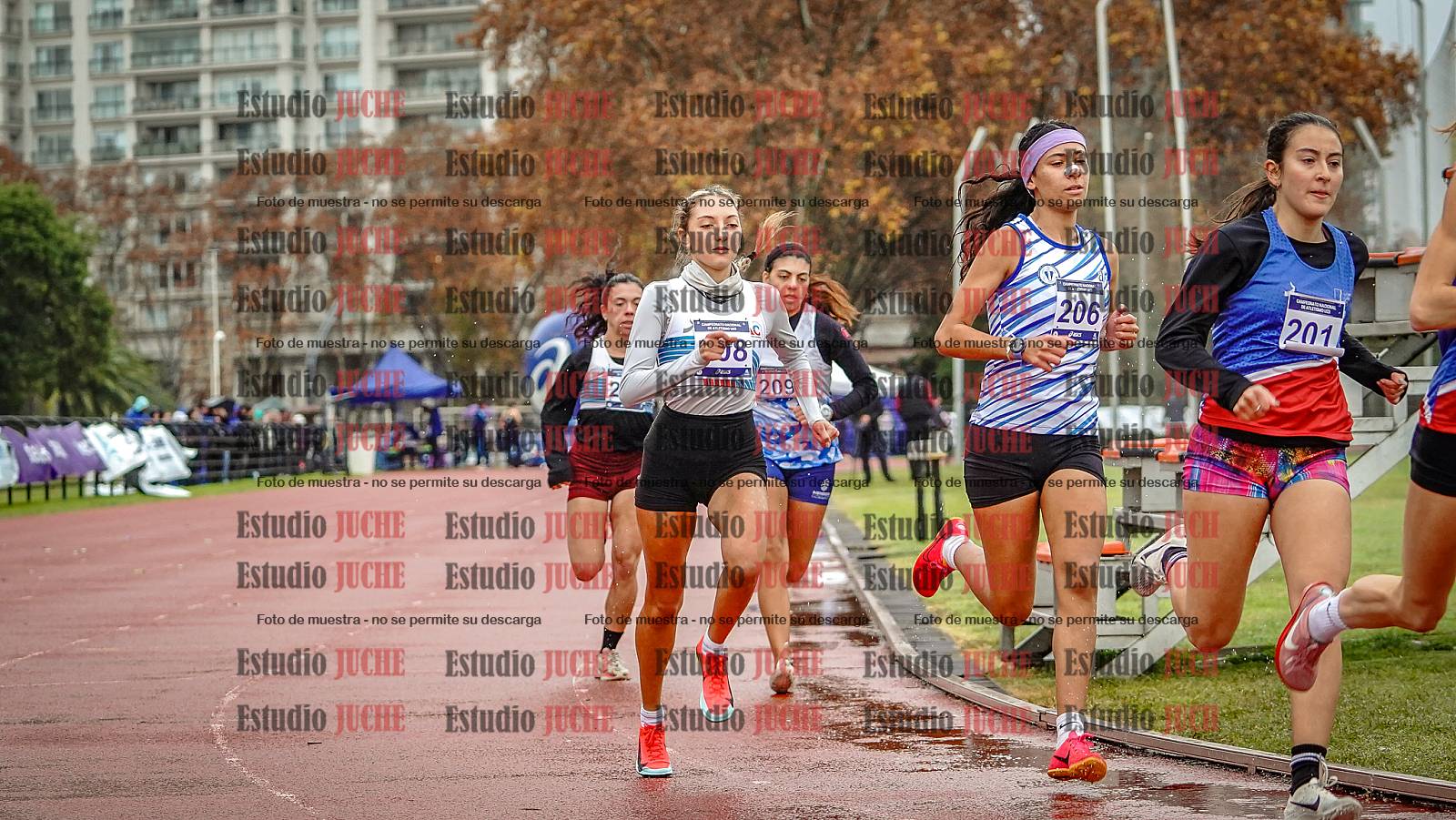 Fotos de los 1500 m llanos de mujeres