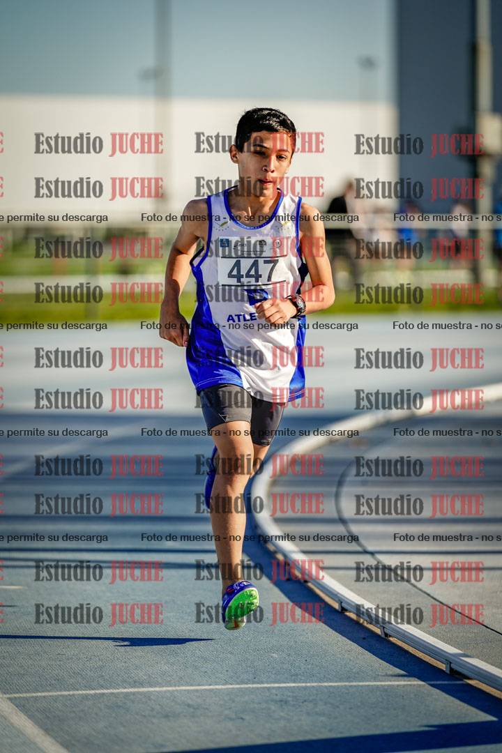 Fotos de los 1500 m llanos de varones