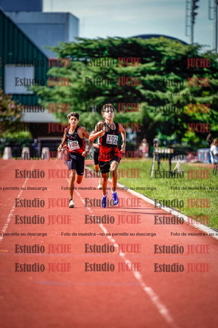 Fotos de los 600 m de varones