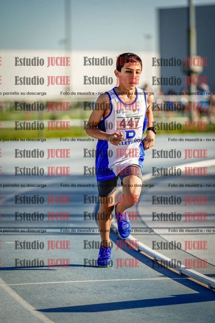 Fotos de los 1500 m llanos de varones