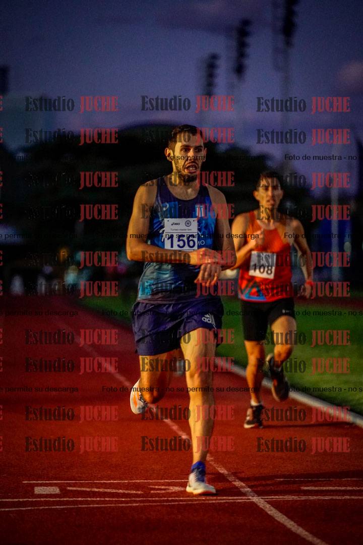 Fotos de los 1500 m llanos de varones