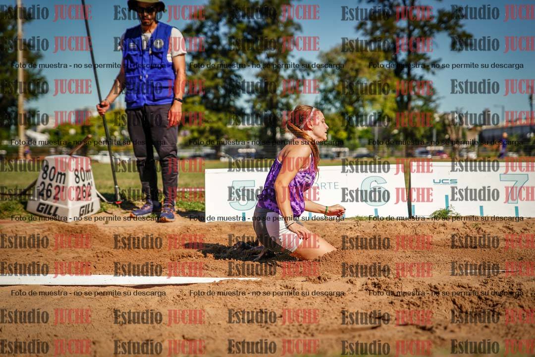 Fotos del salto triple de mujeres y varones - tablas de 8 - 11 - 13