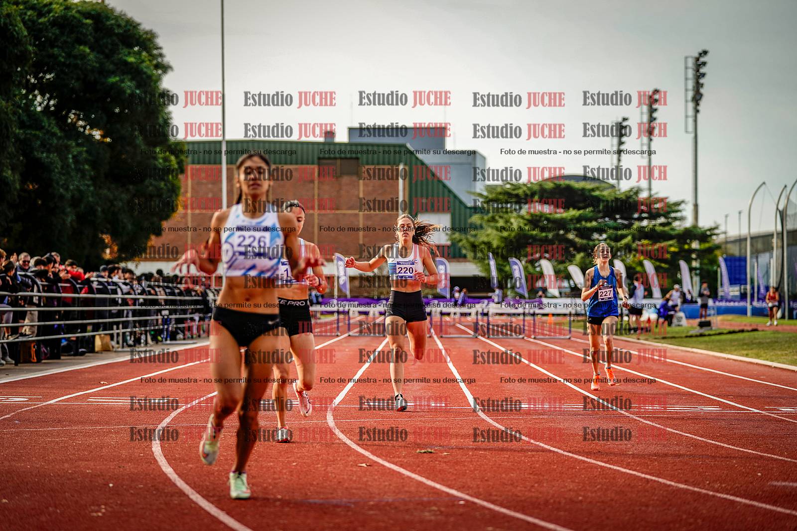 Fotos de los 400 m con vallas de mujeres