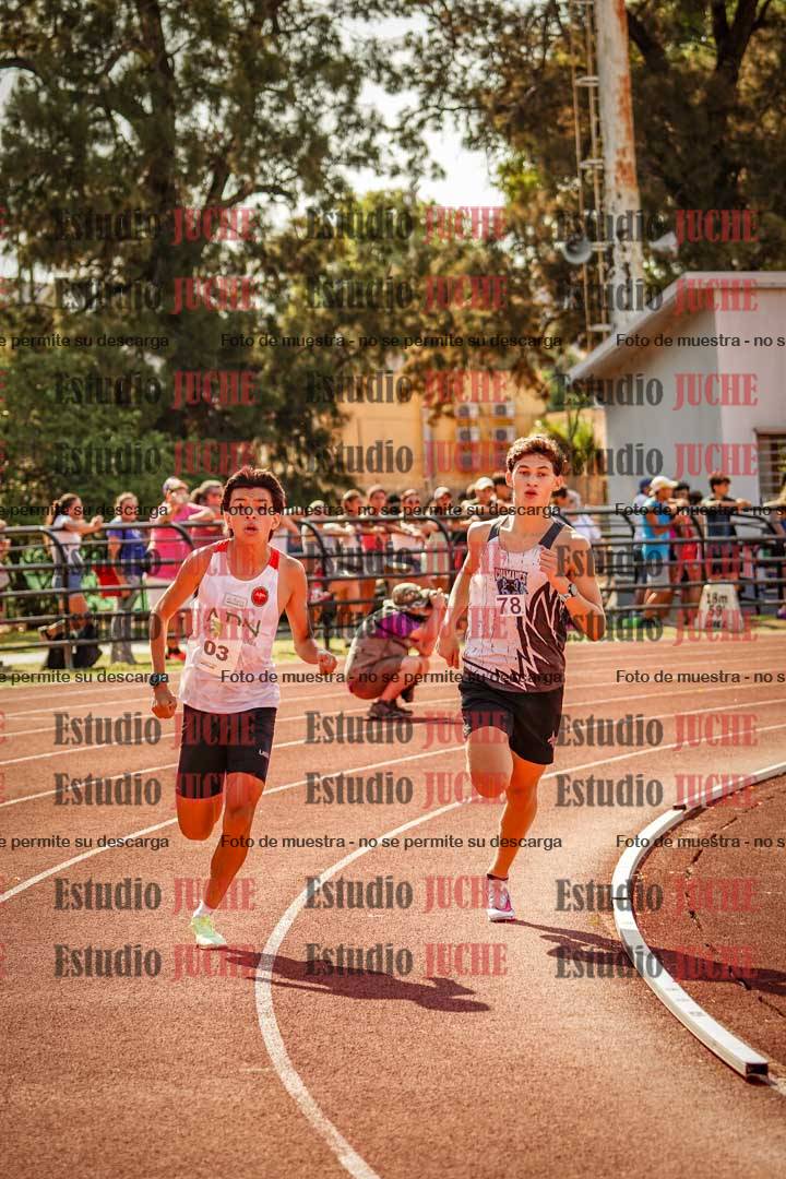 Fotos de los 800 m llanos de varones