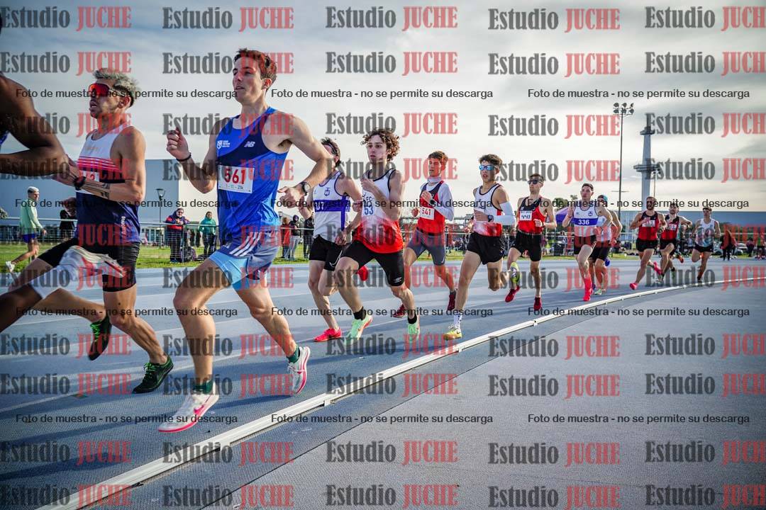 Fotos de los 1500 m llanos de varones