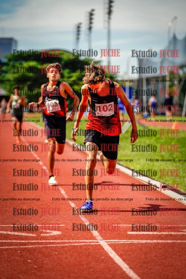 Fotos de los 600 m de varones