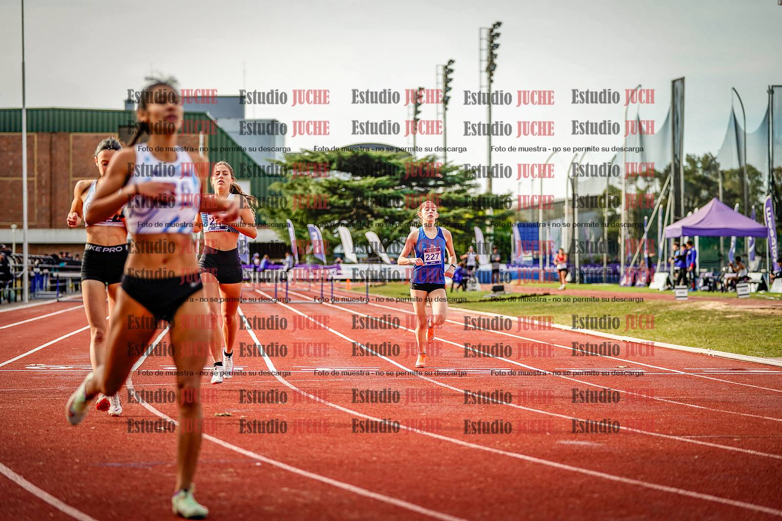 Fotos de los 400 m con vallas de mujeres