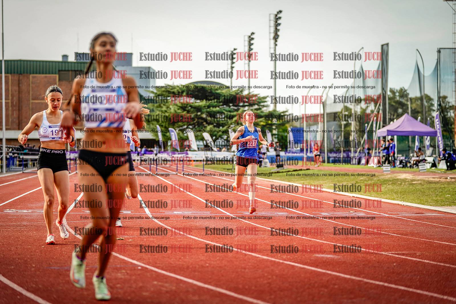 Fotos de los 400 m con vallas de mujeres