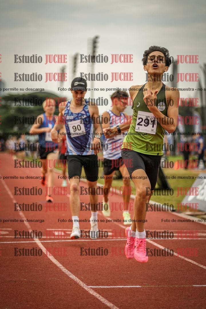 Fotos de los 1500 m llanos de varones