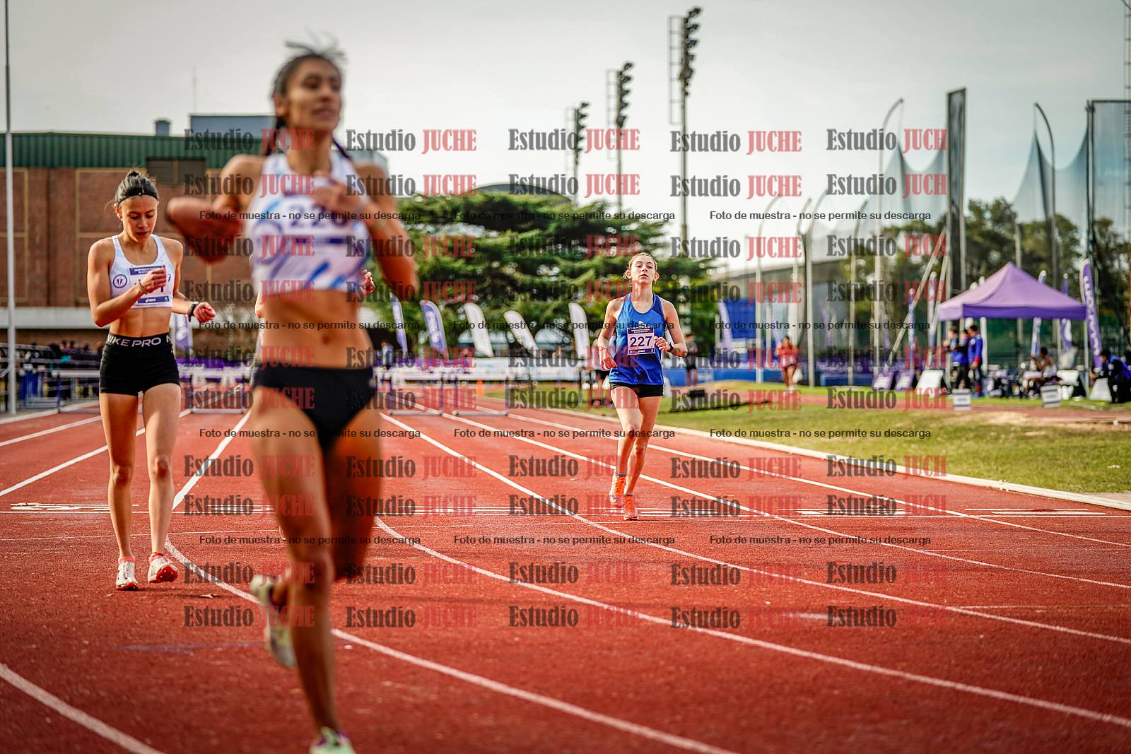 Fotos de los 400 m con vallas de mujeres