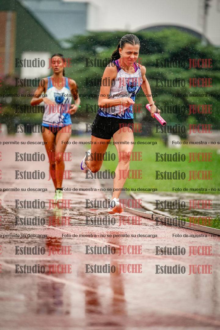 Fotos de las postas 4x400 m de mujeres