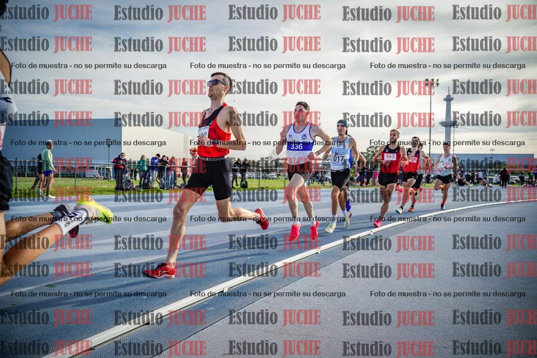 Fotos de los 1500 m llanos de varones