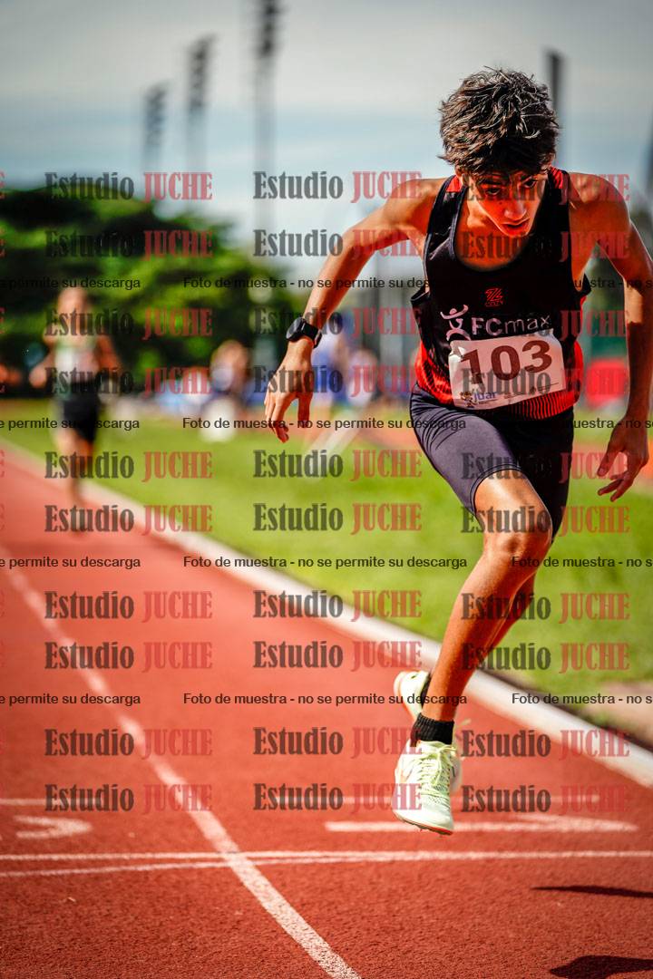 Fotos de los 600 m de varones