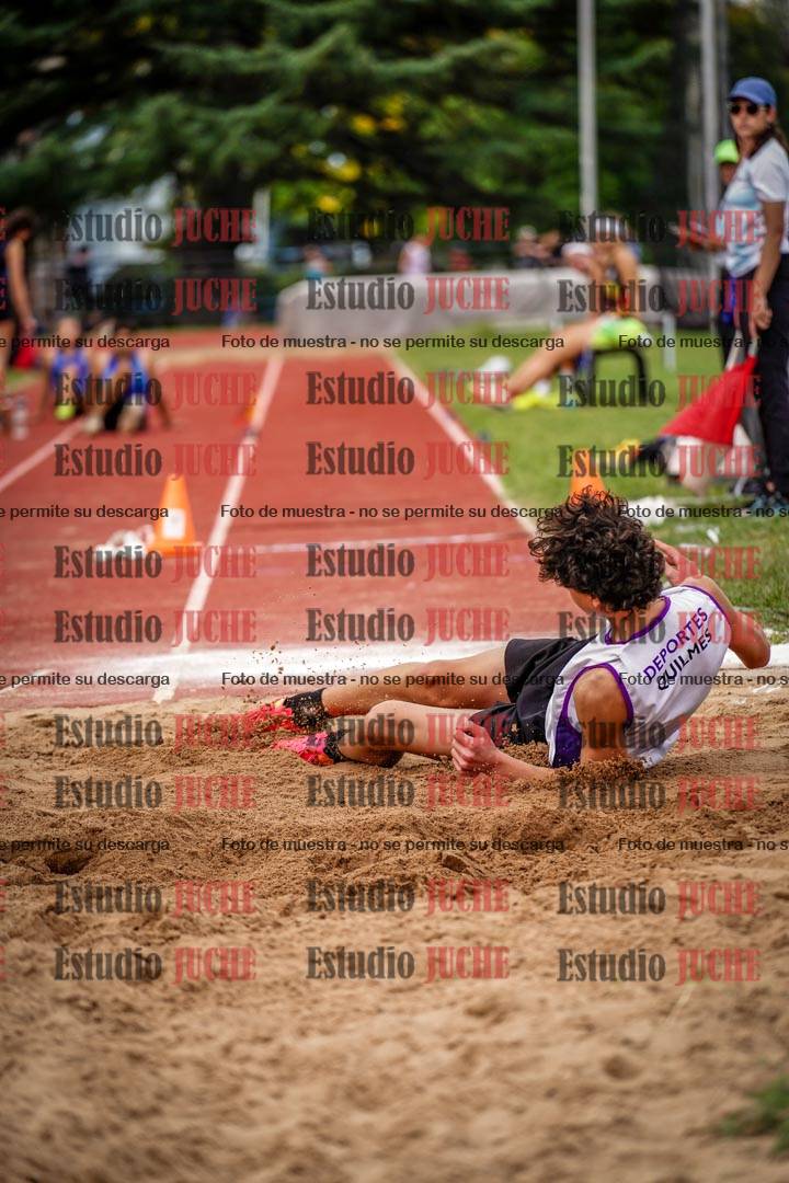 Fotos del salto triple de mujeres y varones