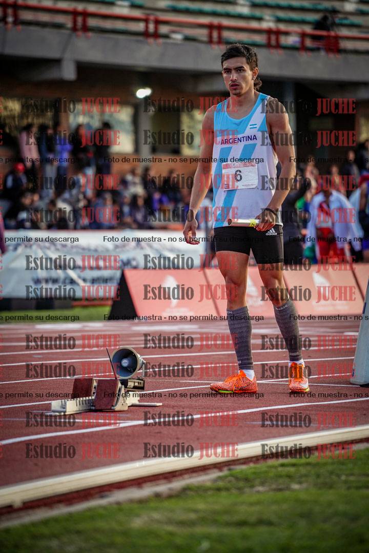Fotos de los relevos 4x400 m de varones