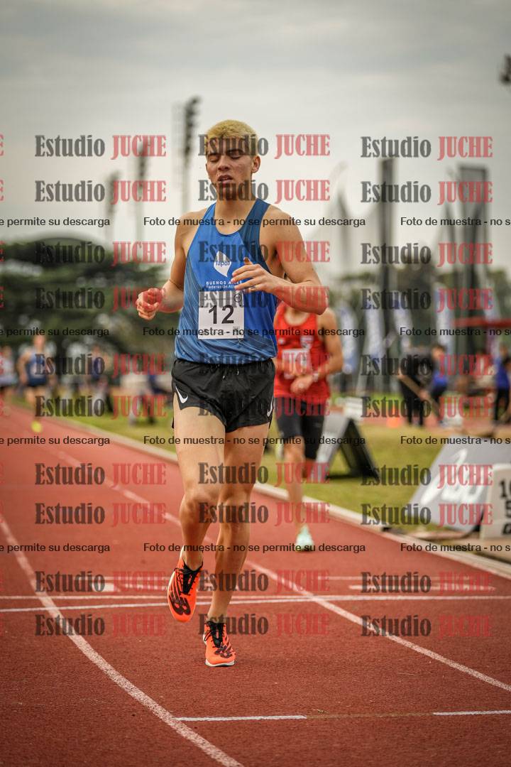 Fotos de los 1500 m llanos de varones