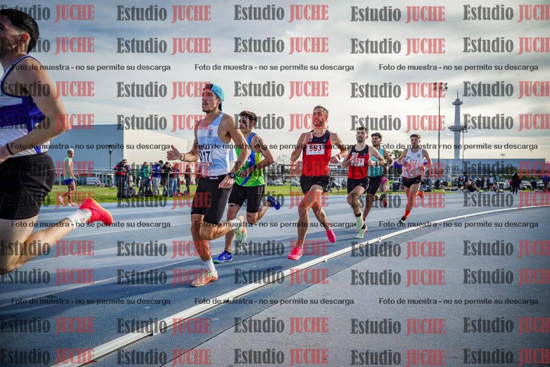 Fotos de los 1500 m llanos de varones