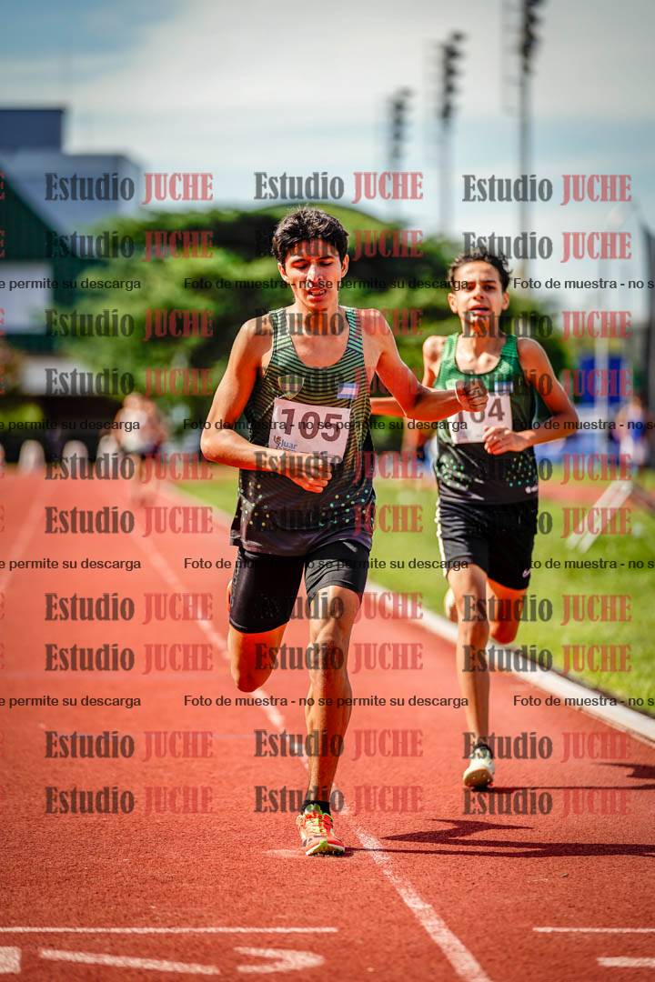 Fotos de los 600 m de varones
