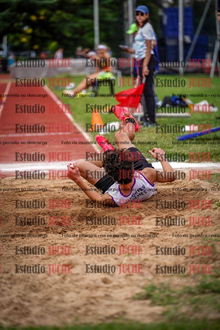 Fotos del salto triple de mujeres y varones