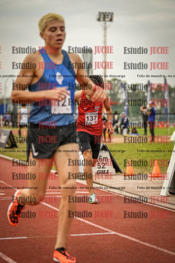 Fotos de los 1500 m llanos de varones
