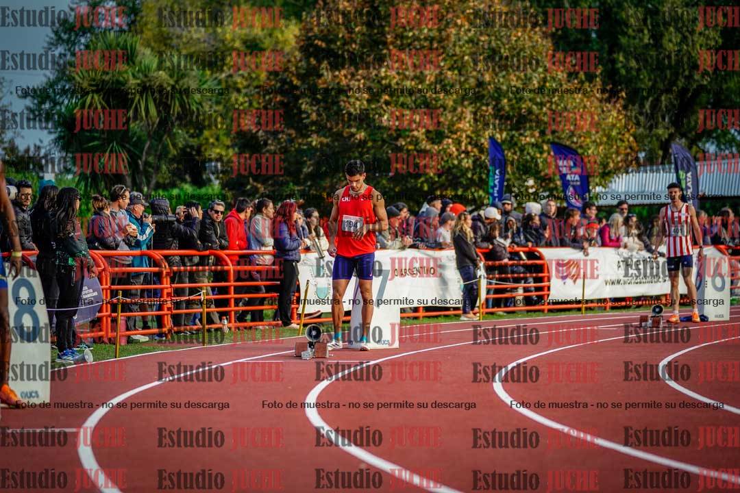 Fotos de los relevos 4x400 m de varones