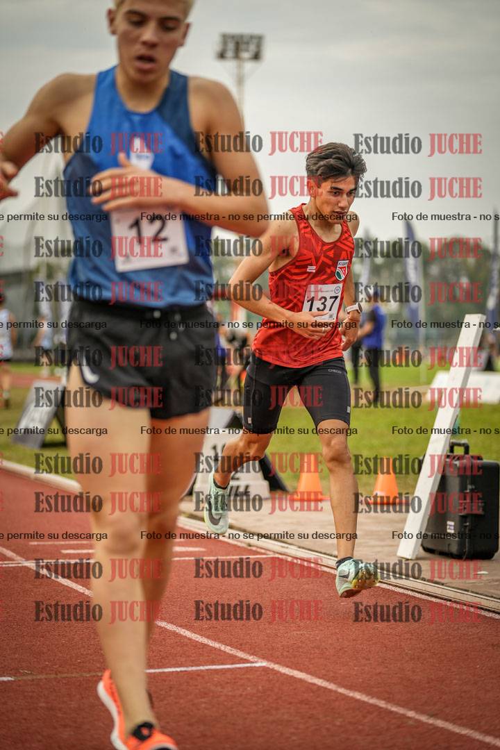 Fotos de los 1500 m llanos de varones