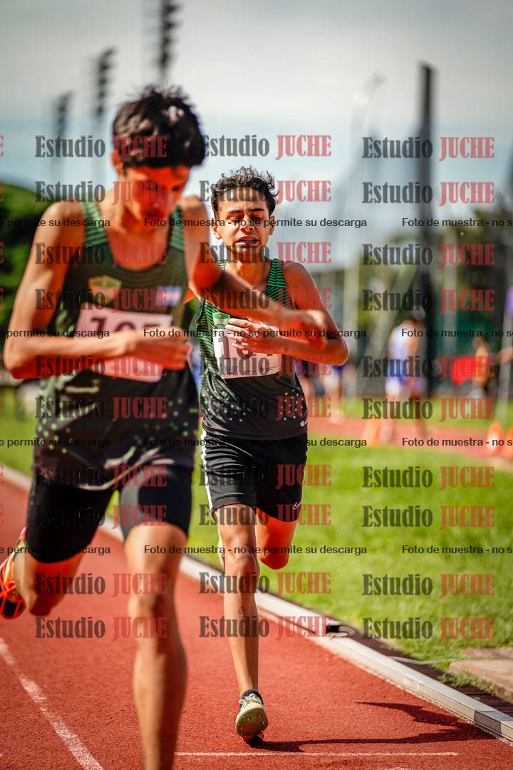 Fotos de los 600 m de varones