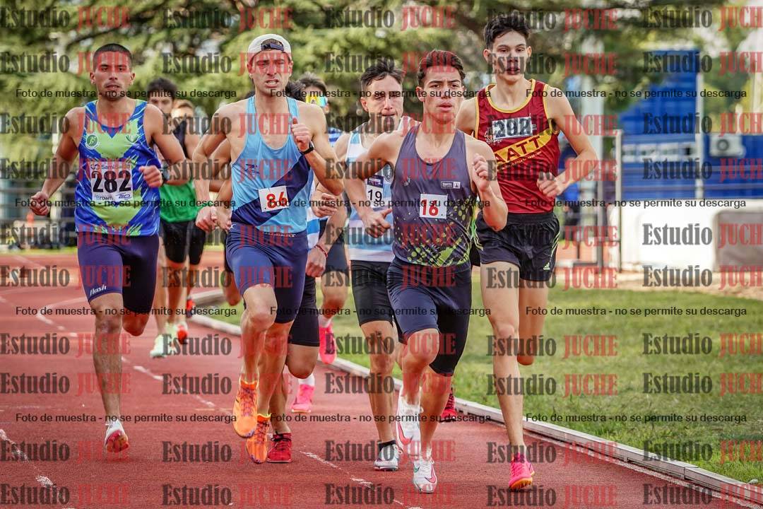 Fotos de los 1500 m llanos de varones