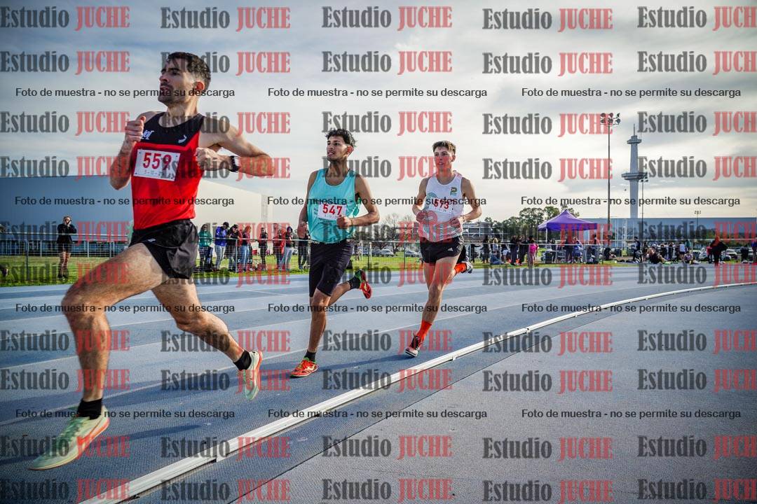 Fotos de los 1500 m llanos de varones