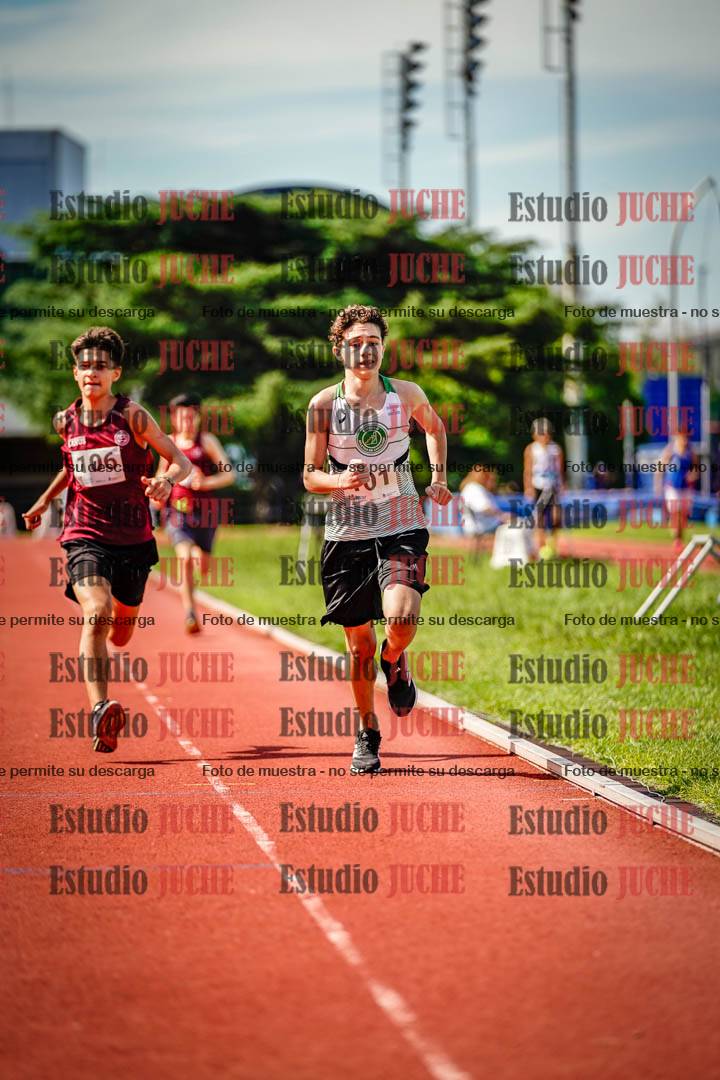 Fotos de los 600 m de varones