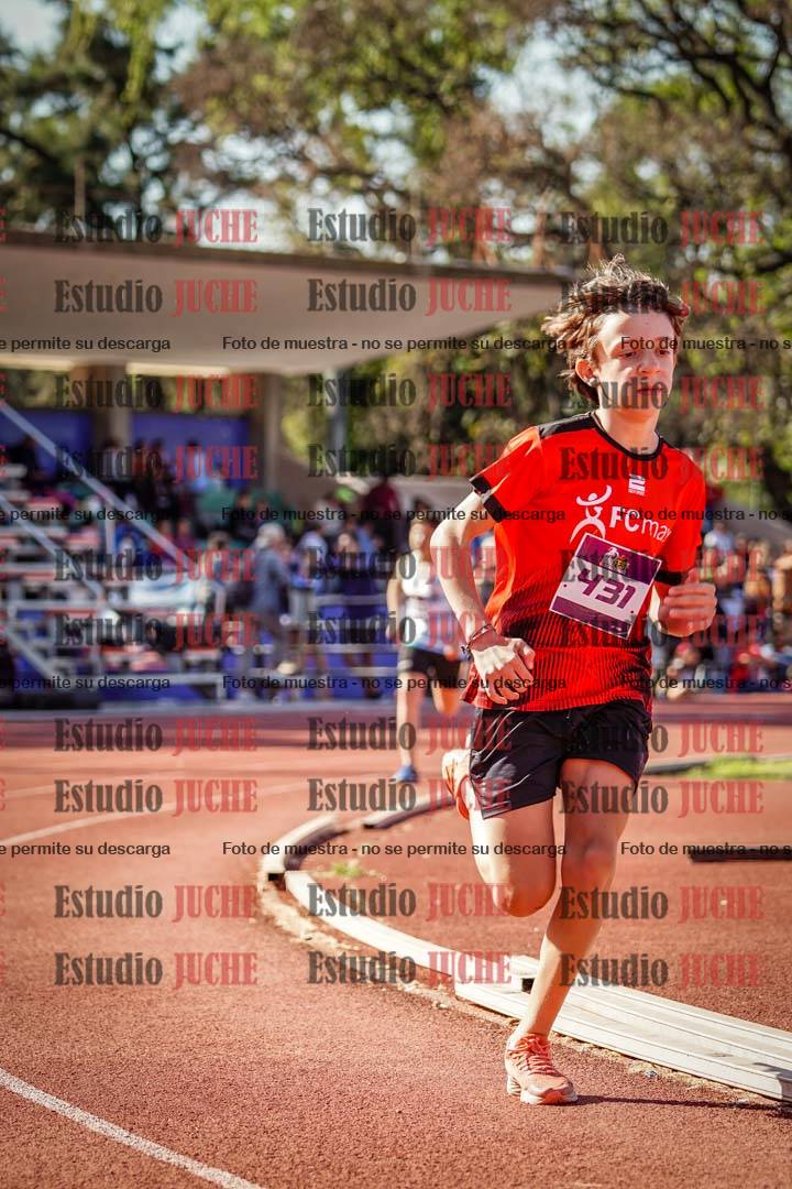 Fotos de los 600 m llanos de varones