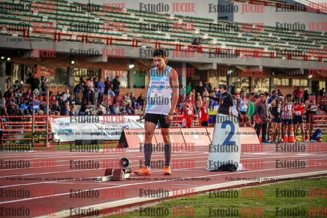 Fotos de los relevos 4x400 m de varones