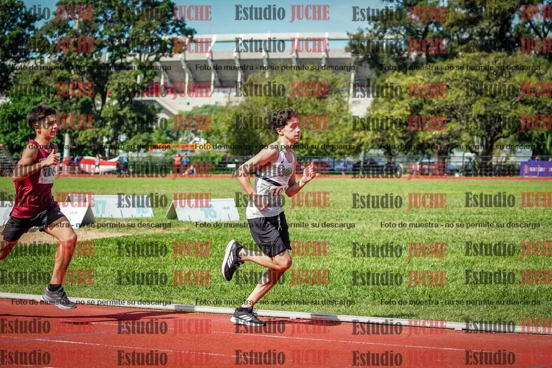 Fotos de los 600 m de varones