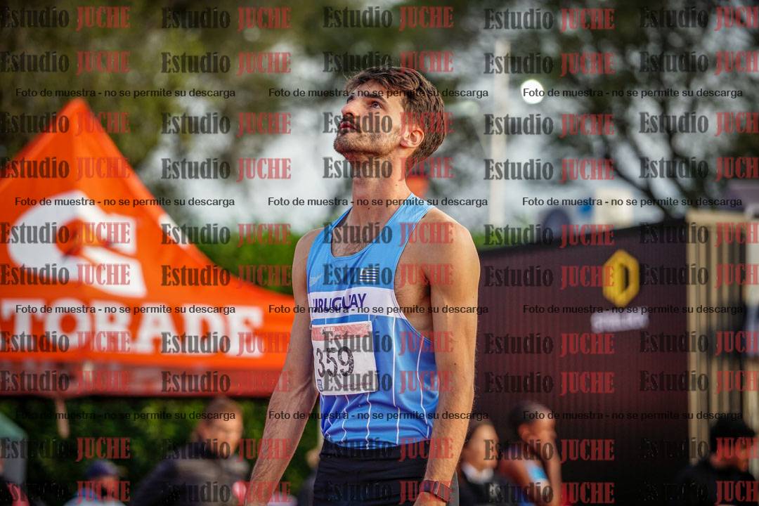 Fotos de los relevos 4x400 m de varones