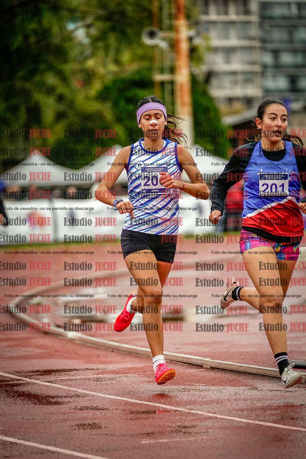 Fotos de los 1500 m llanos de mujeres