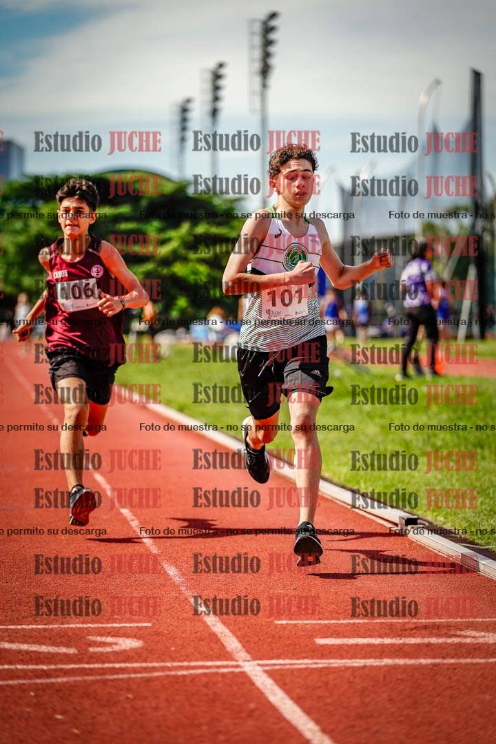Fotos de los 600 m de varones
