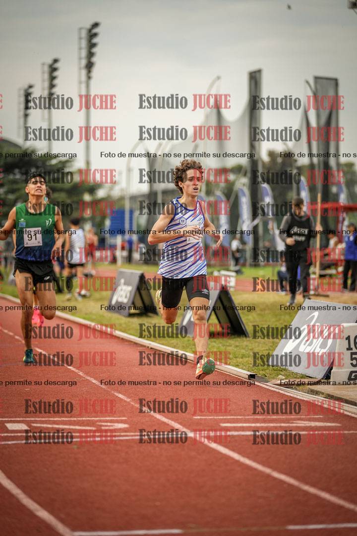 Fotos de los 1500 m llanos de varones