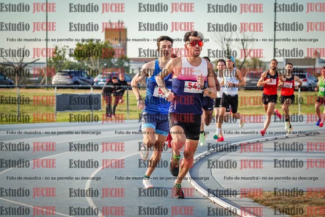 Fotos de los 1500 m llanos de varones