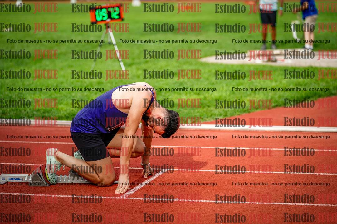 Fotos de los 400 m llanos de varones