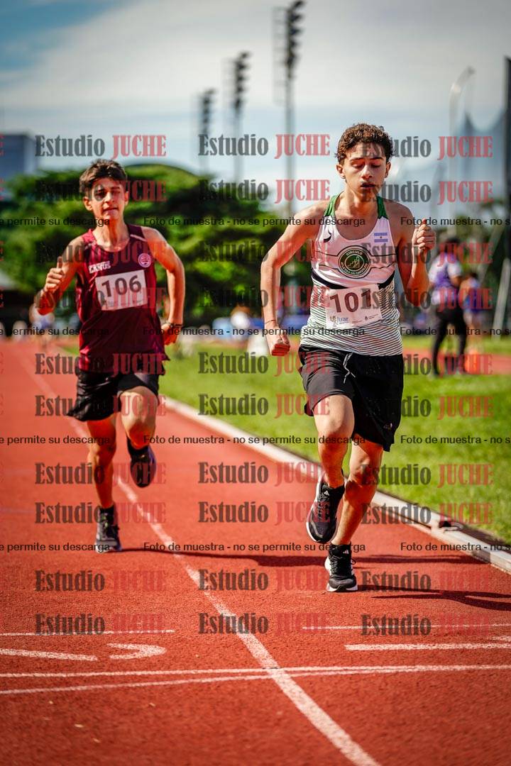 Fotos de los 600 m de varones
